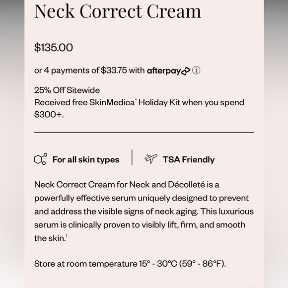 Skinmedica Neck Correct cream NIB - Picture 2 of 5